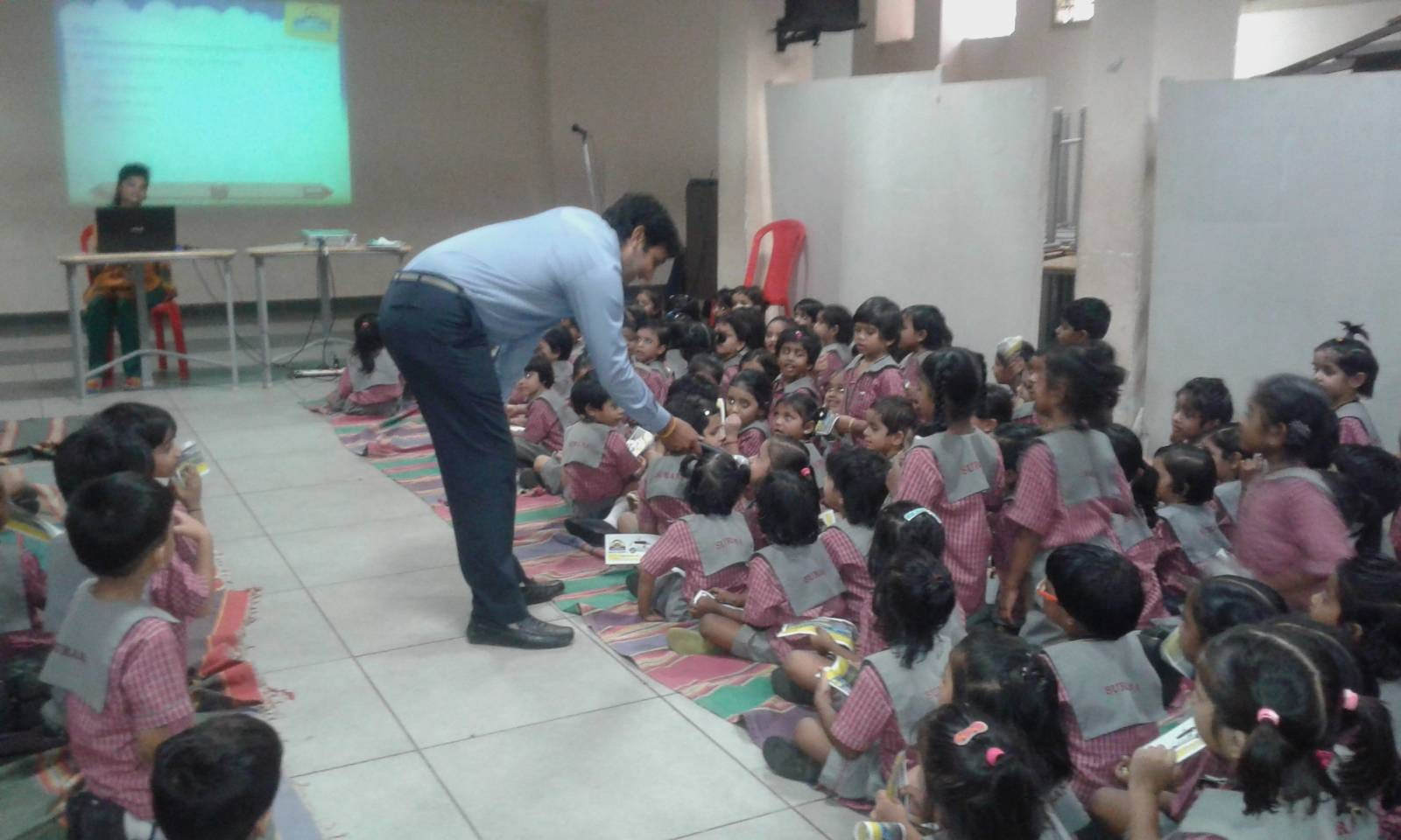 Interactive guidance session with school students